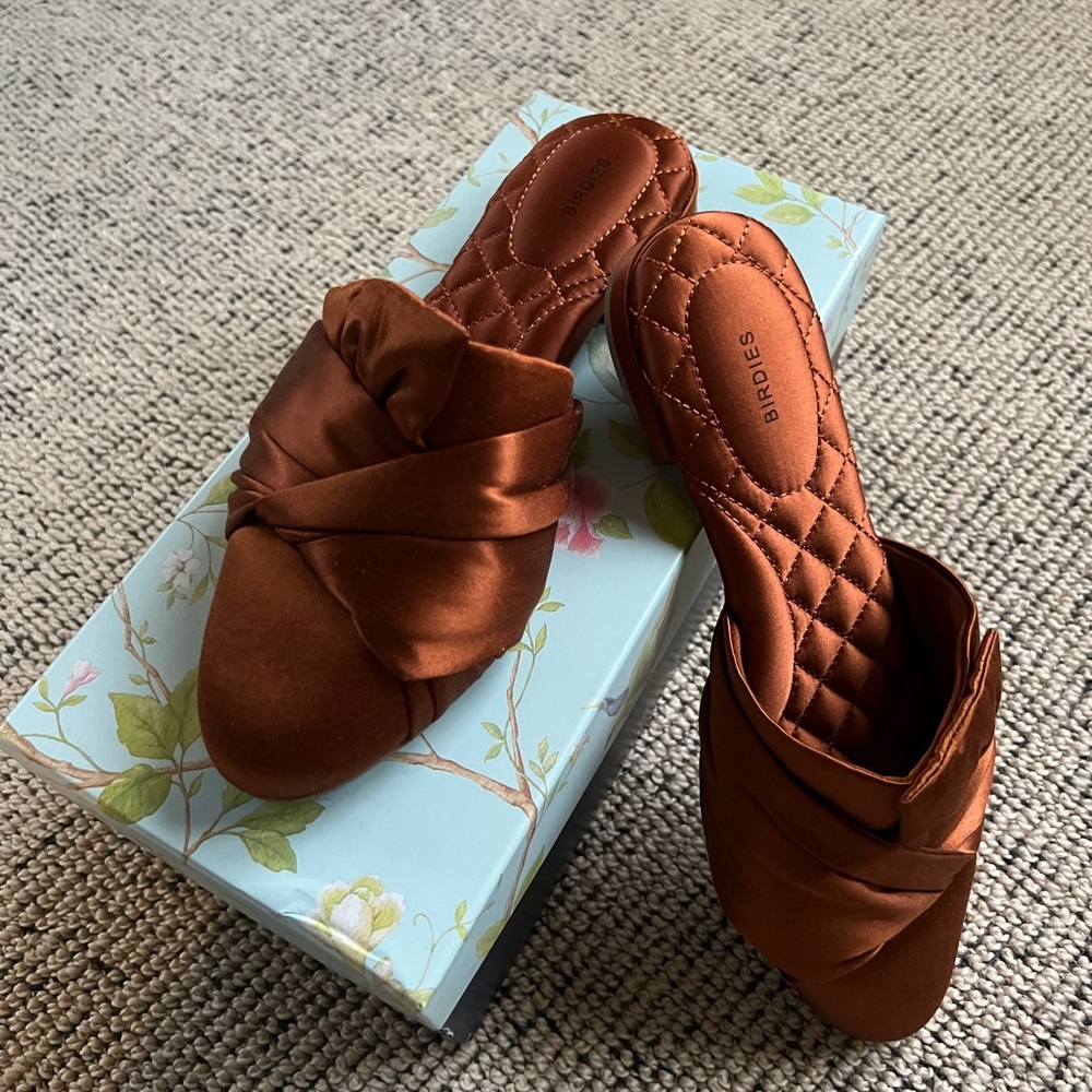 *Brand New* Birdies - The Songbird in Copper - Size 6.5